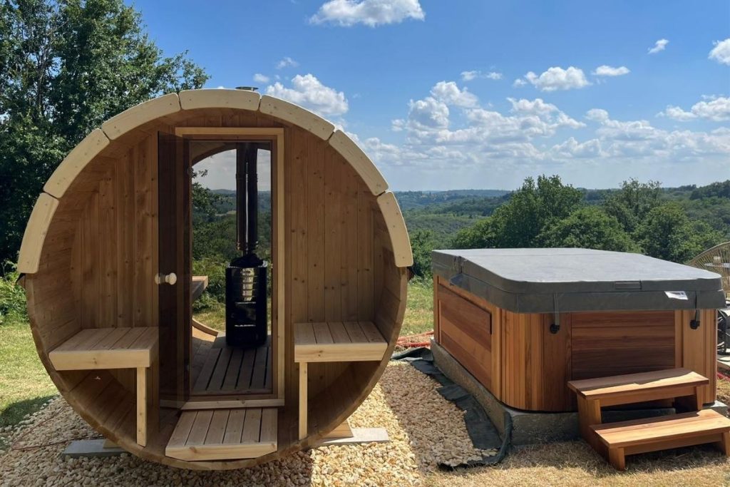 Wat is de beste plaats voor een barrel sauna in de tuin