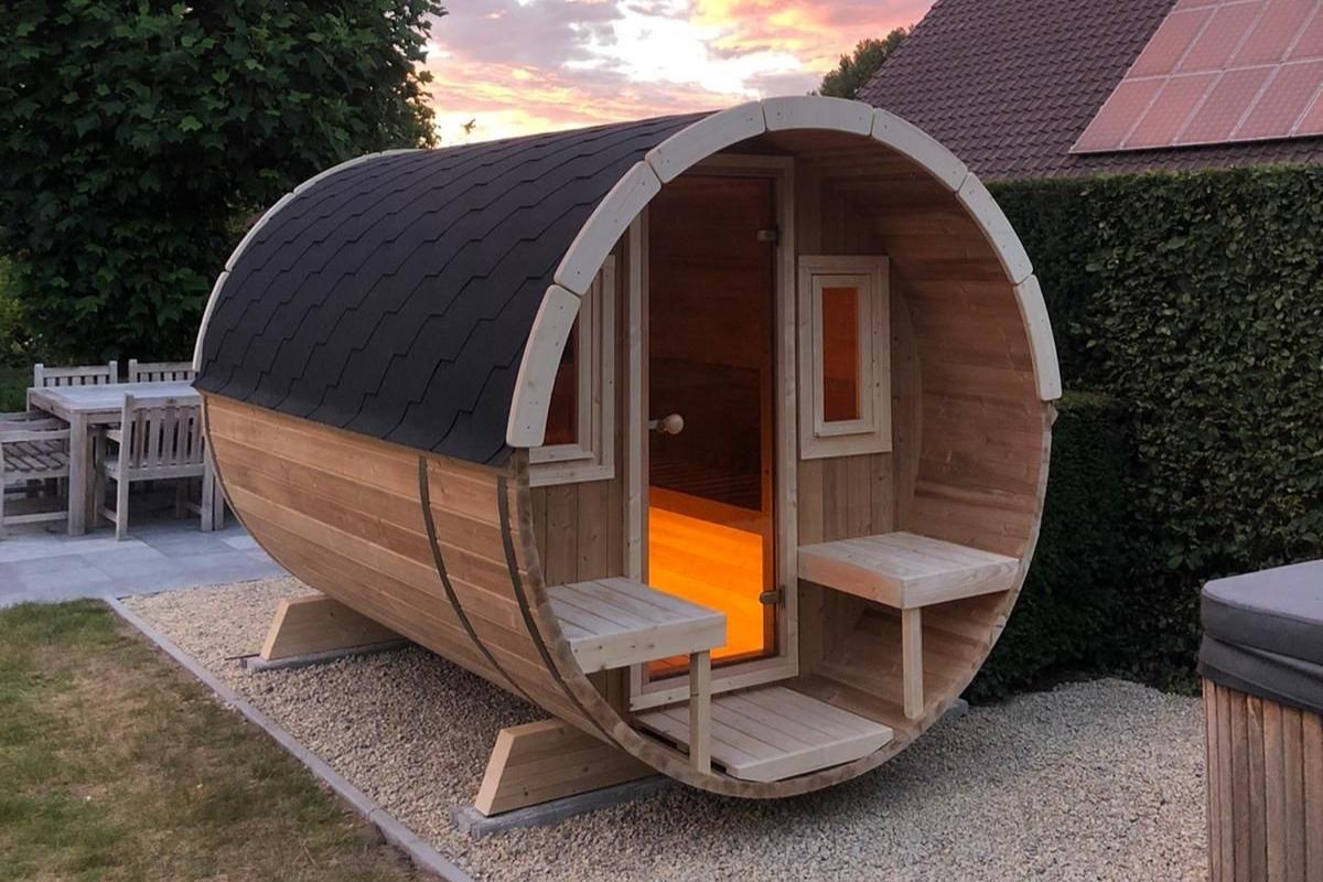 Welke verlichting is het beste voor een barrel sauna
