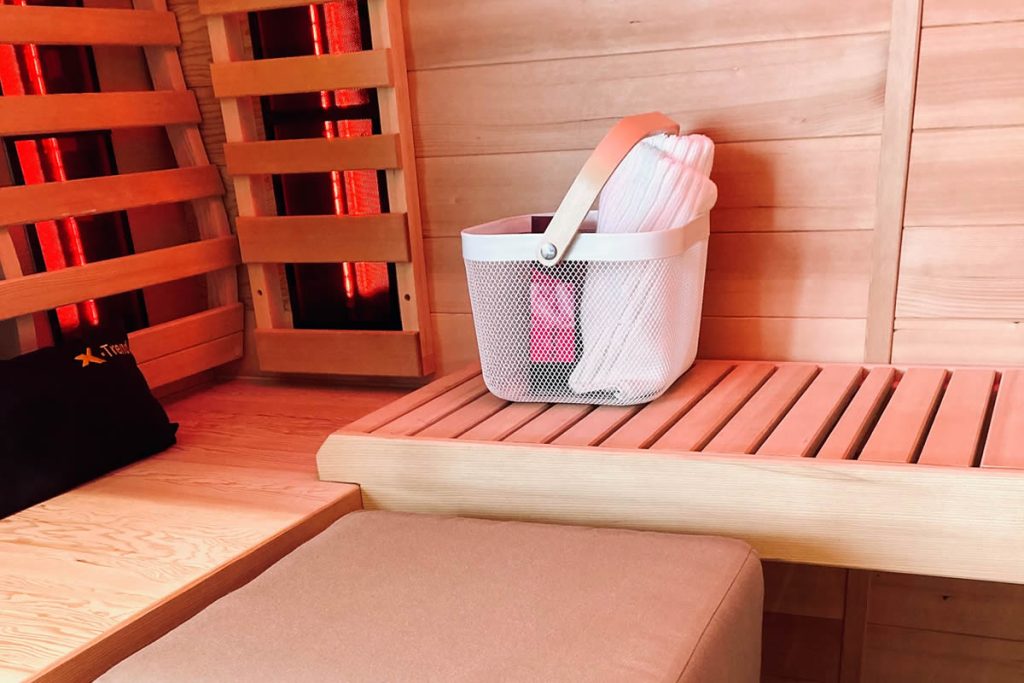 Enkele infrarood sauna | info
