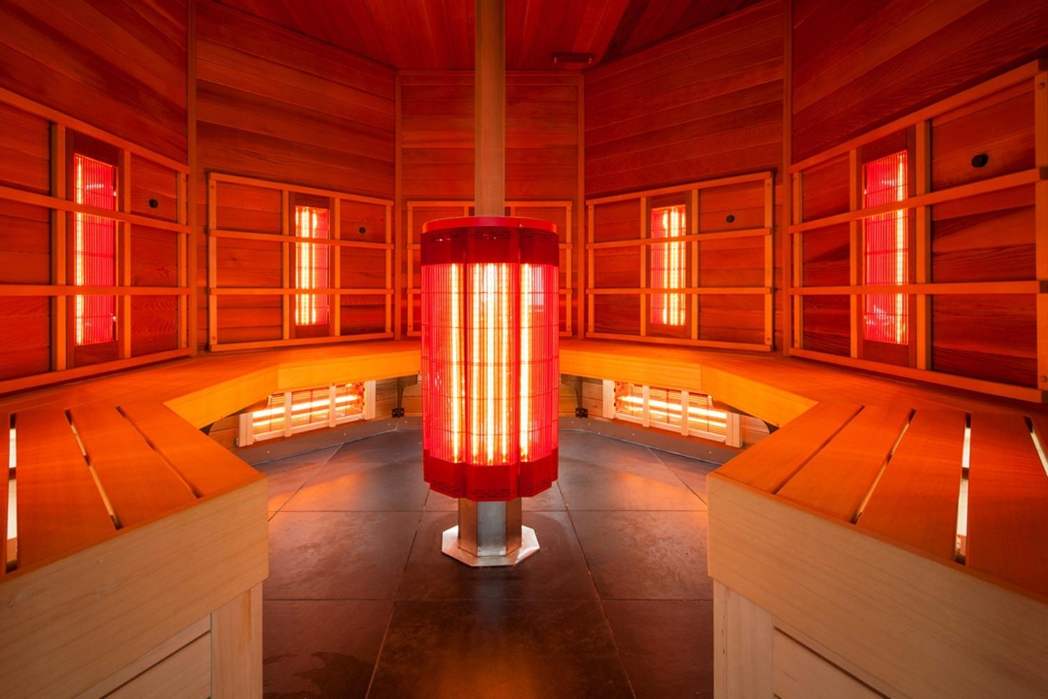 Hoe heet worden infrarood sauna's in vergelijking met traditionele sauna's