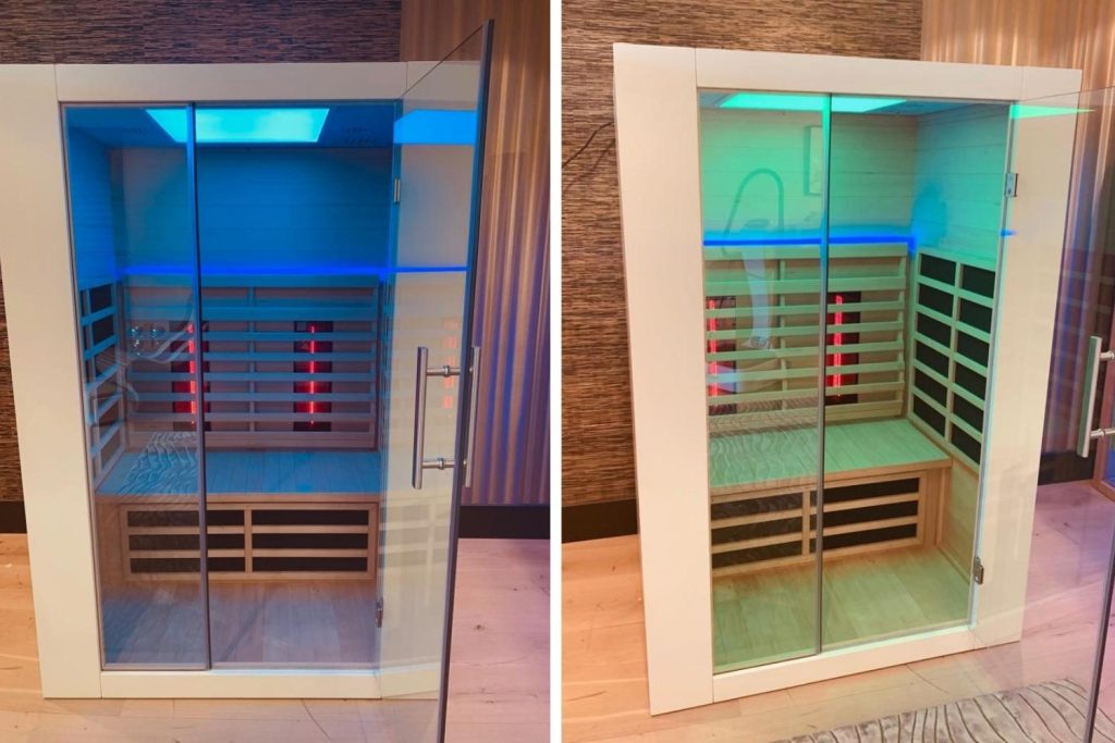 Infrarood sauna cabine grootte 2 personen | Info
